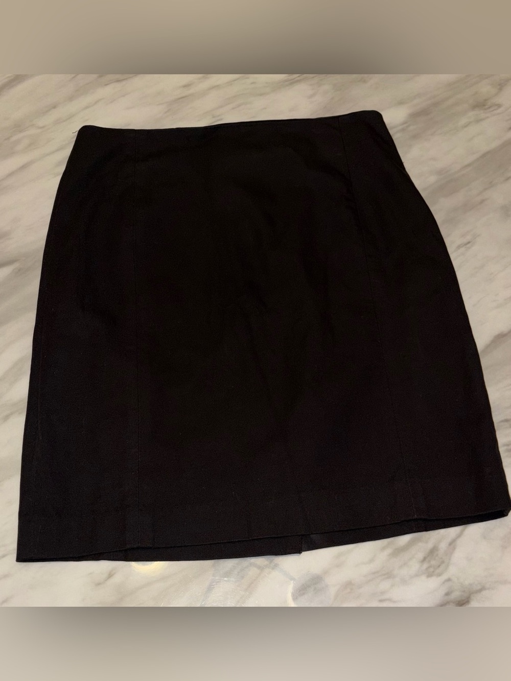 Banana Republic Black Pencil Skirt Womens 4P Petite